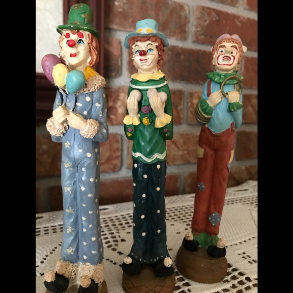 Rare Vintage 1960’s Hand painted Clowns - Picture 10 of 10